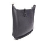 Hermes Shoulder Bag Evelyne 1 PM Blue Indigo Leather — view 2