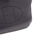 Hermes Shoulder Bag Evelyne 1 PM Blue Indigo Leather — view 8