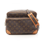 Louis Vuitton Shoulder Bag Nile Monogram Canvas Leather