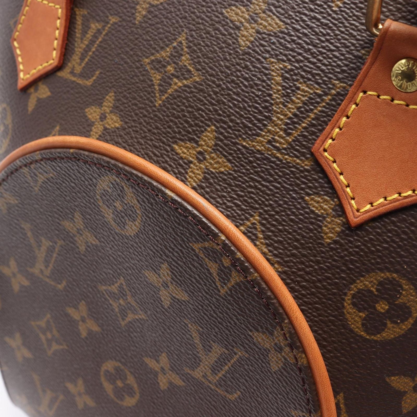 Louis Vuitton Handbag Ellipse MM Monogram Canvas Leather — view 7
