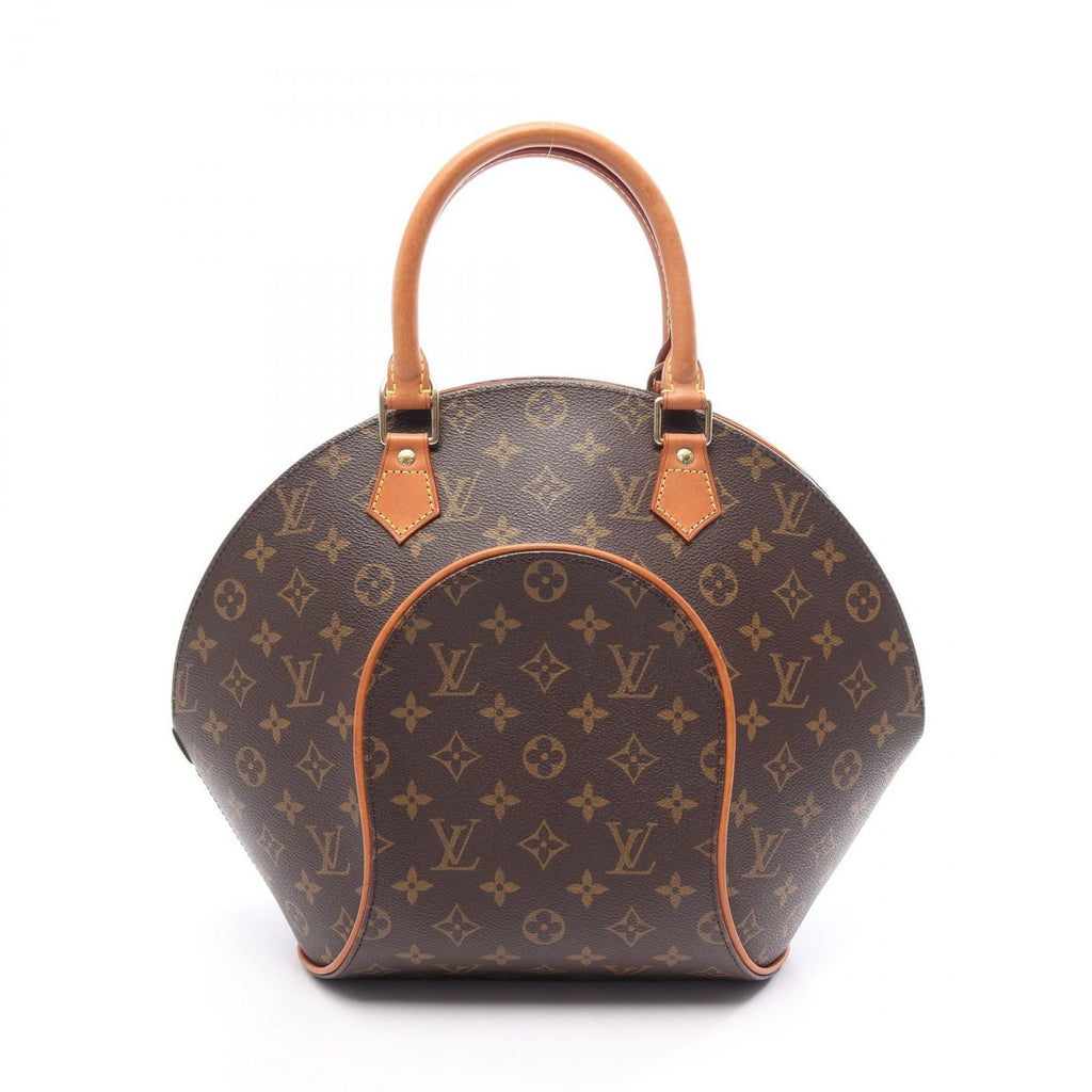 Louis Vuitton Handbag Ellipse MM Monogram Canvas Leather