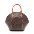 Louis Vuitton Handbag Ellipse MM Monogram Canvas Leather