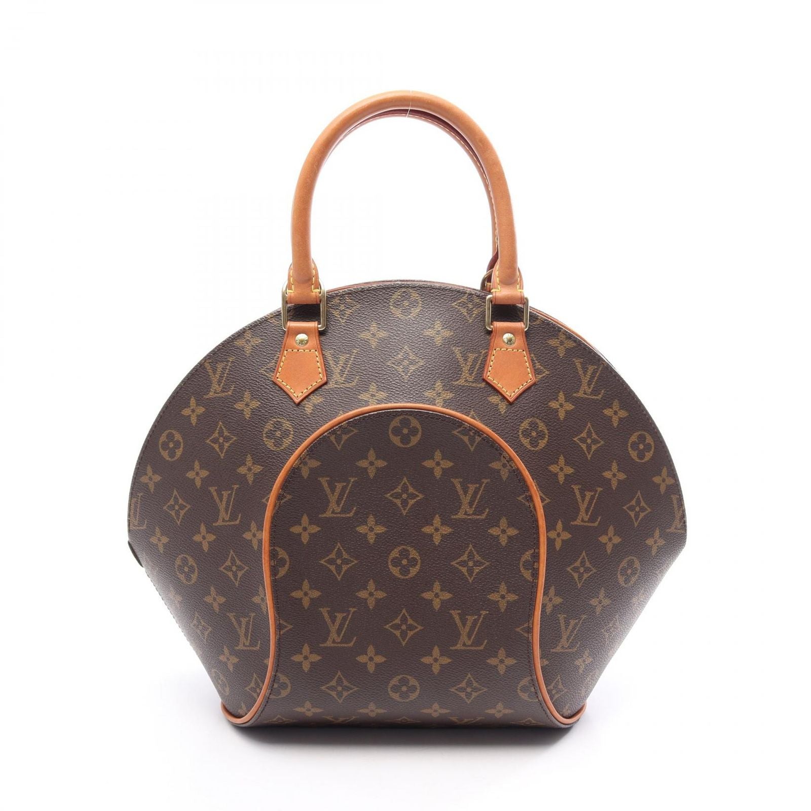 Louis Vuitton Handbag Ellipse MM Monogram Canvas Leather