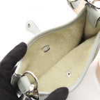 Hermes Shoulder Bag Evelyne TPM Amazon Blue Pale Nata Leather Evelynamazon TPM — view 9