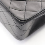 Chanel Handbag Quilted Black Lambskin Top Handle — view 8