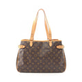 Louis Vuitton Shoulder Bag Batignolles Oriental Monogram Canvas Leather