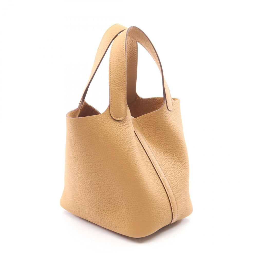 Hermes Handbag Picotin Lock PM Biscuit Leather