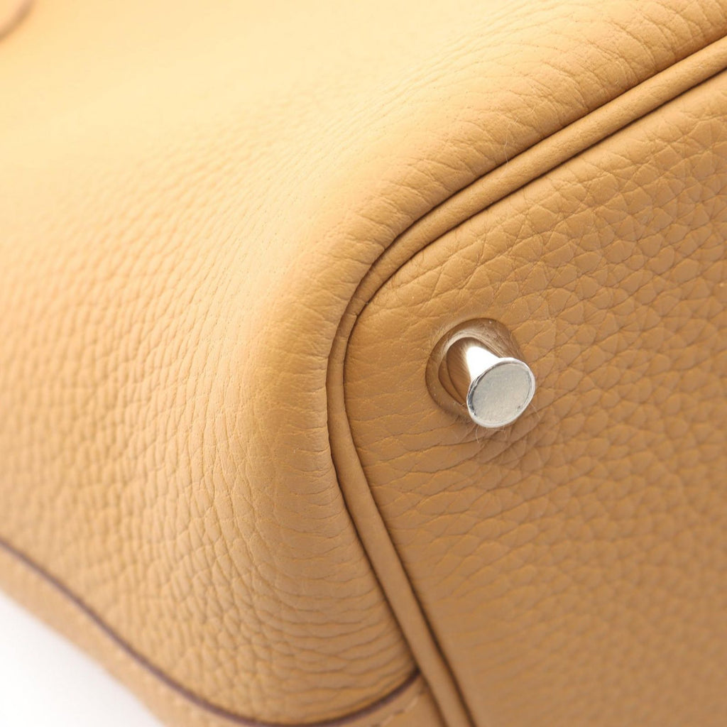Hermes Handbag Picotin Lock PM Biscuit Leather