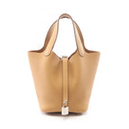 Hermes Handbag Picotin Lock PM Biscuit Leather