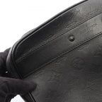 Louis Vuitton Clutch Trousse GM Noir Leather Toilet GM — view 7