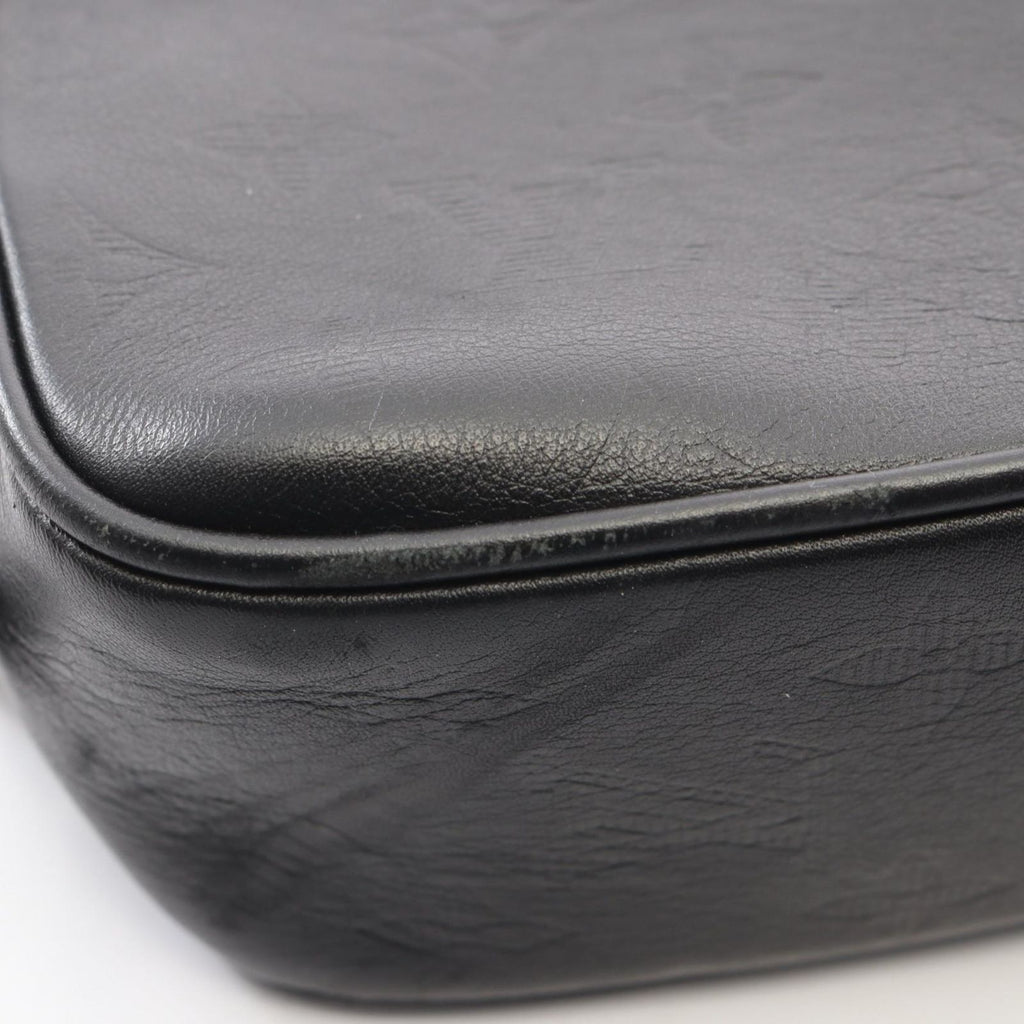 Louis Vuitton Clutch Trousse GM Noir Leather Toilet GM — view 6