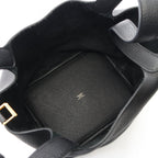 Hermes Handbag Picotin Lock MM Black Leather — view 3