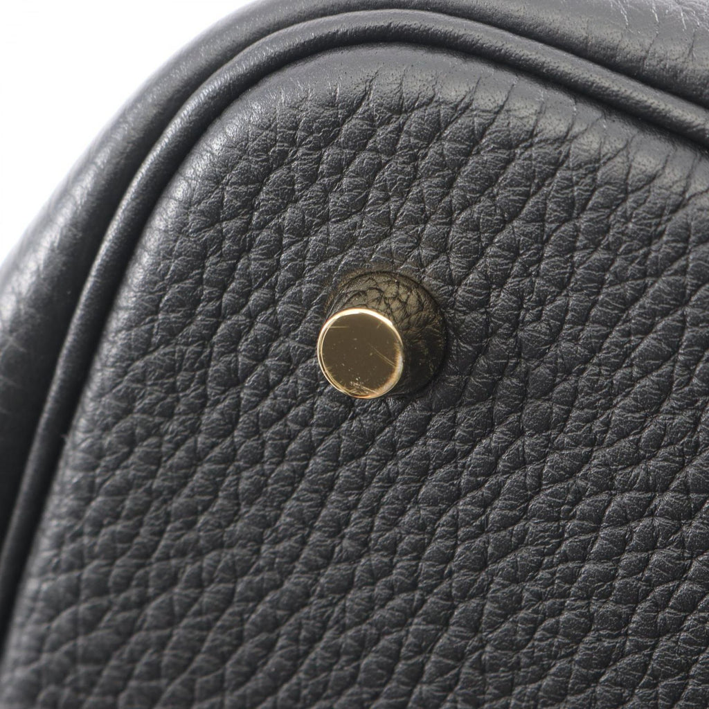 Hermes Handbag Picotin Lock MM Black Leather — view 7
