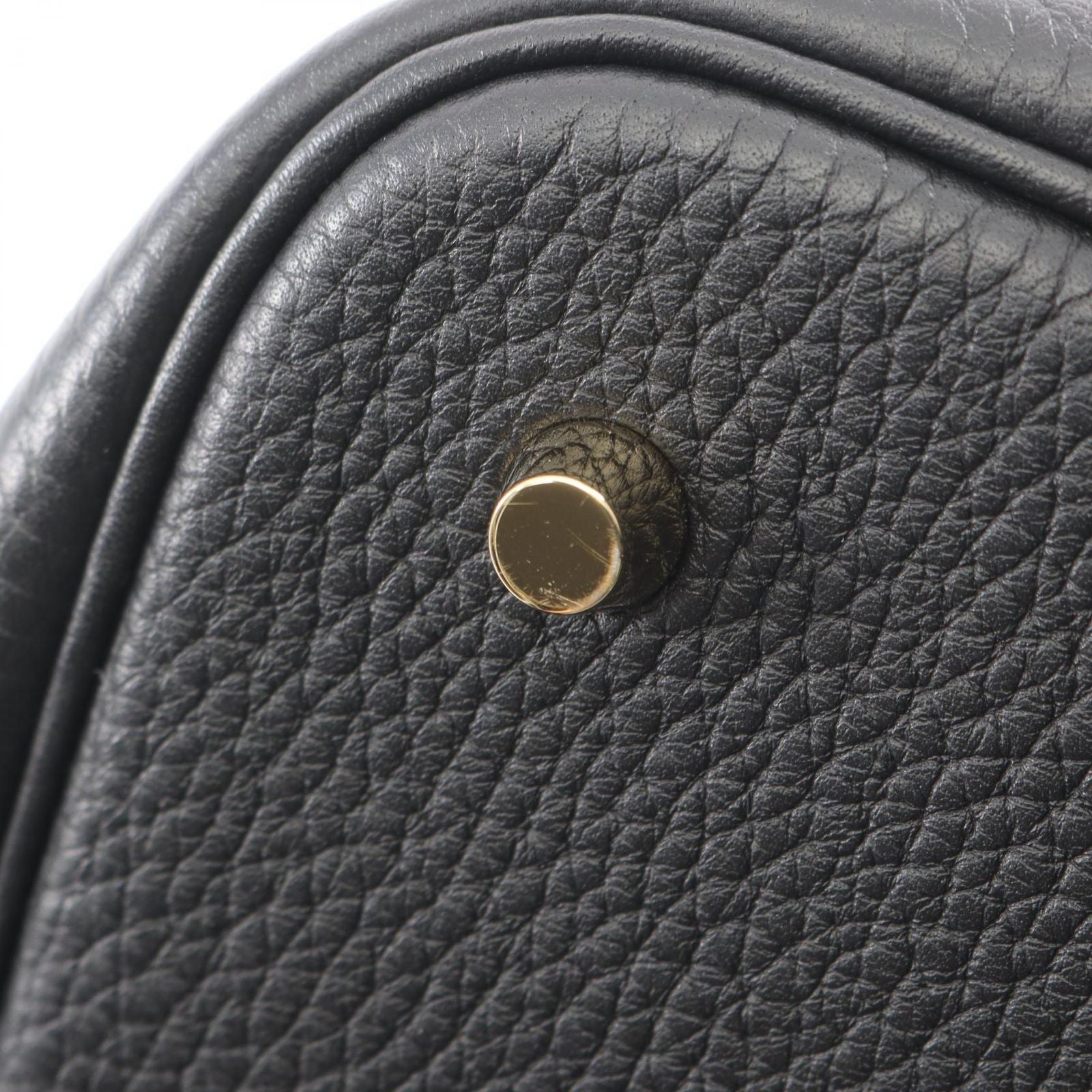 Hermes Handbag Picotin Lock MM Black Leather — view 7