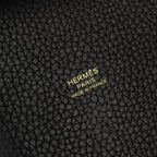 Hermes Handbag Picotin Lock MM Black Leather — view 4