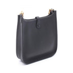 Hermes Shoulder Bag Evelyne TPM Black Leather Amazon — view 2