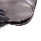 Gucci Shoulder Bag Dark Brown Leather — view 8