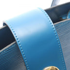 Louis Vuitton Shoulder Bag Cluny Toledo Blue Leather — view 9