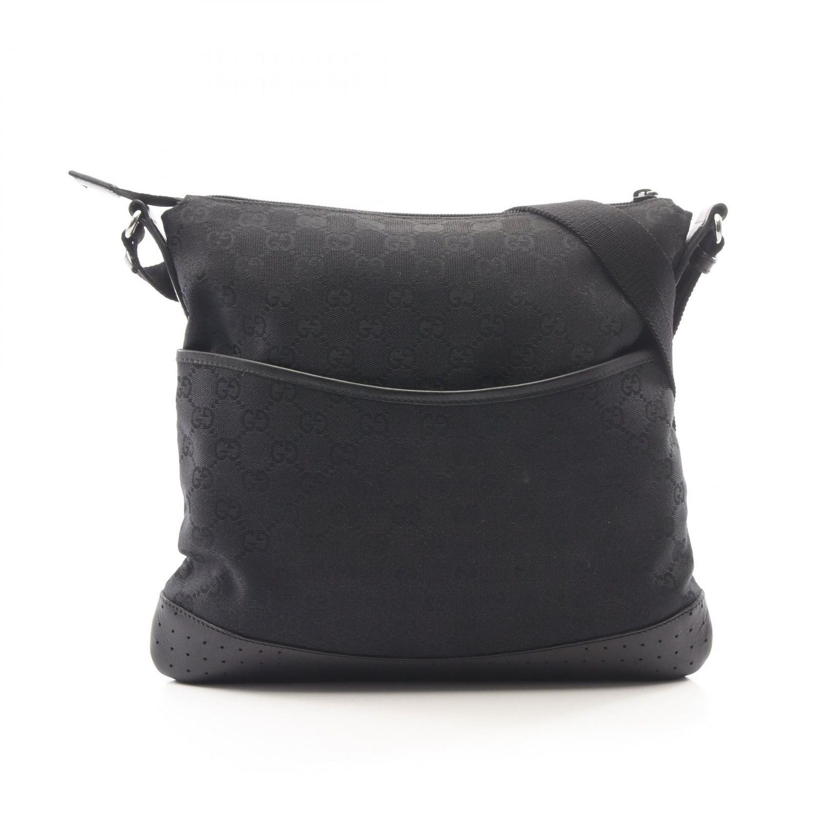 Gucci Shoulder Bag GG Canvas Black