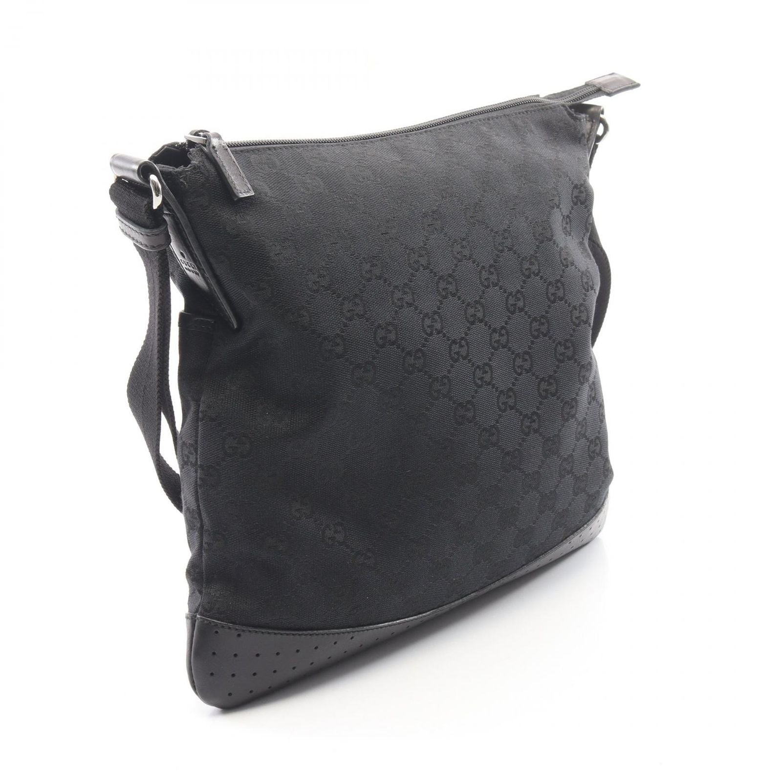 Gucci Shoulder Bag GG Canvas Black — view 2