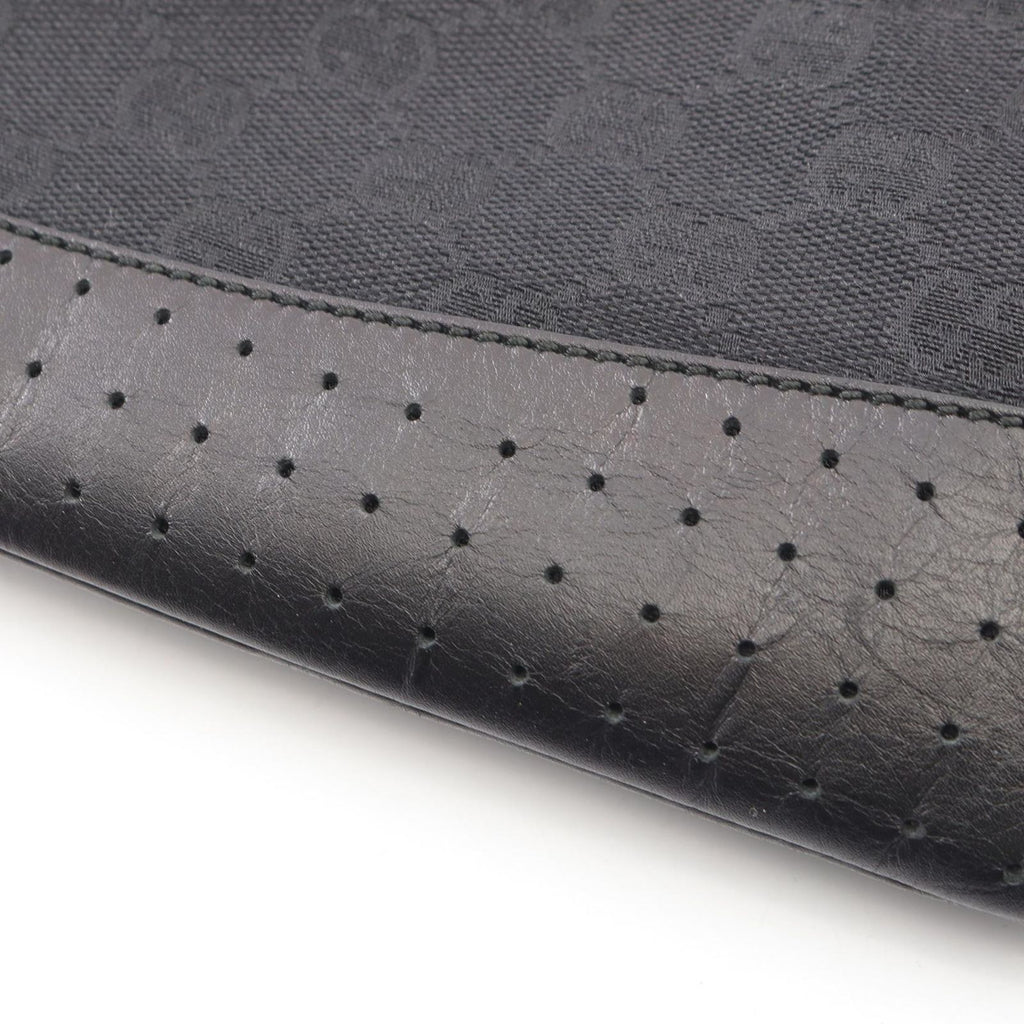 Gucci Shoulder Bag GG Canvas Black — view 6