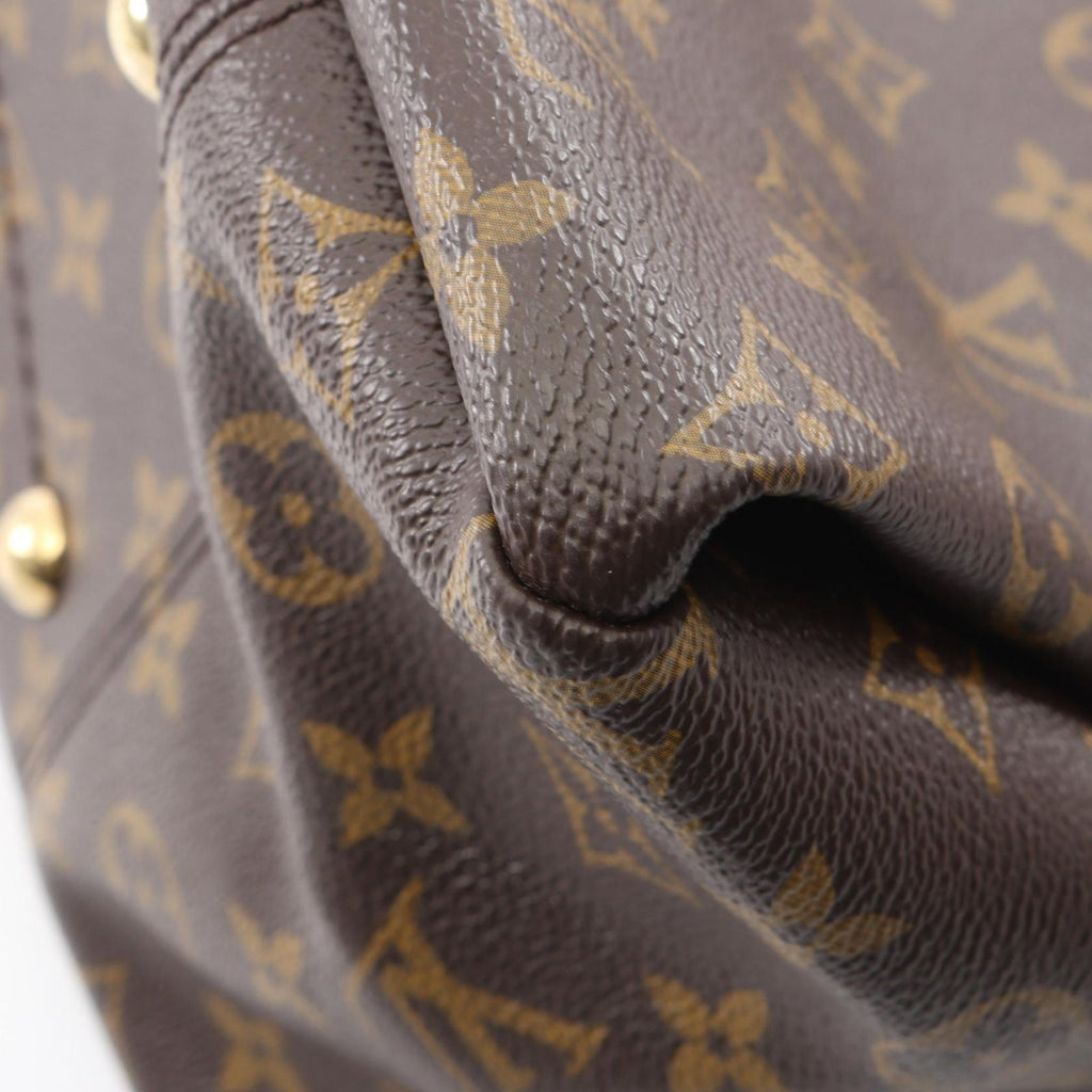 Louis Vuitton Shoulder Bag Artsy MM Canvas Leather