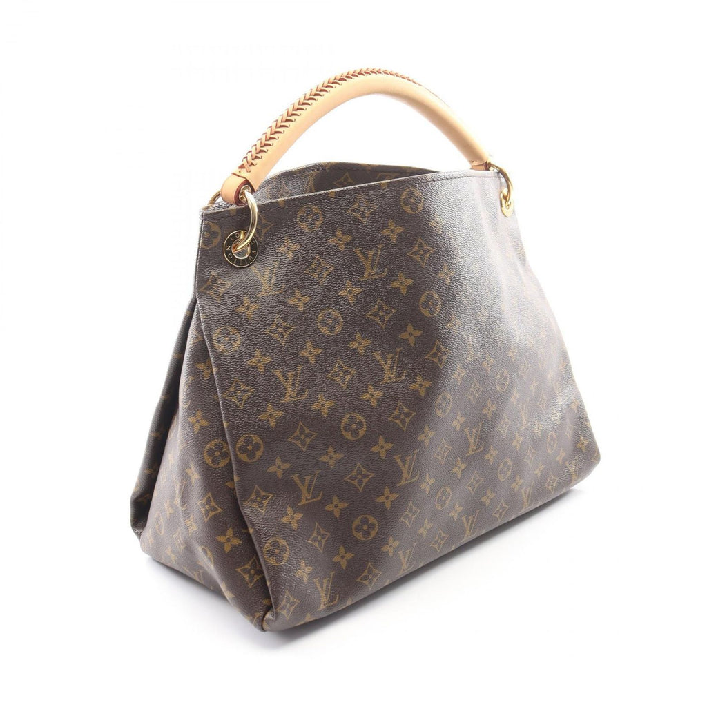 Louis Vuitton Shoulder Bag Artsy MM Canvas Leather