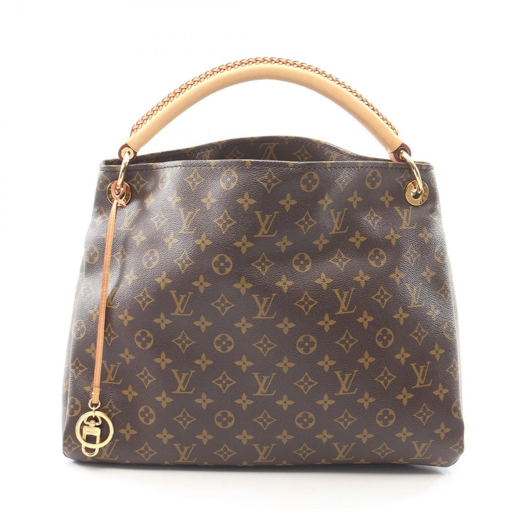 Louis Vuitton Shoulder Bag Artsy MM Canvas Leather