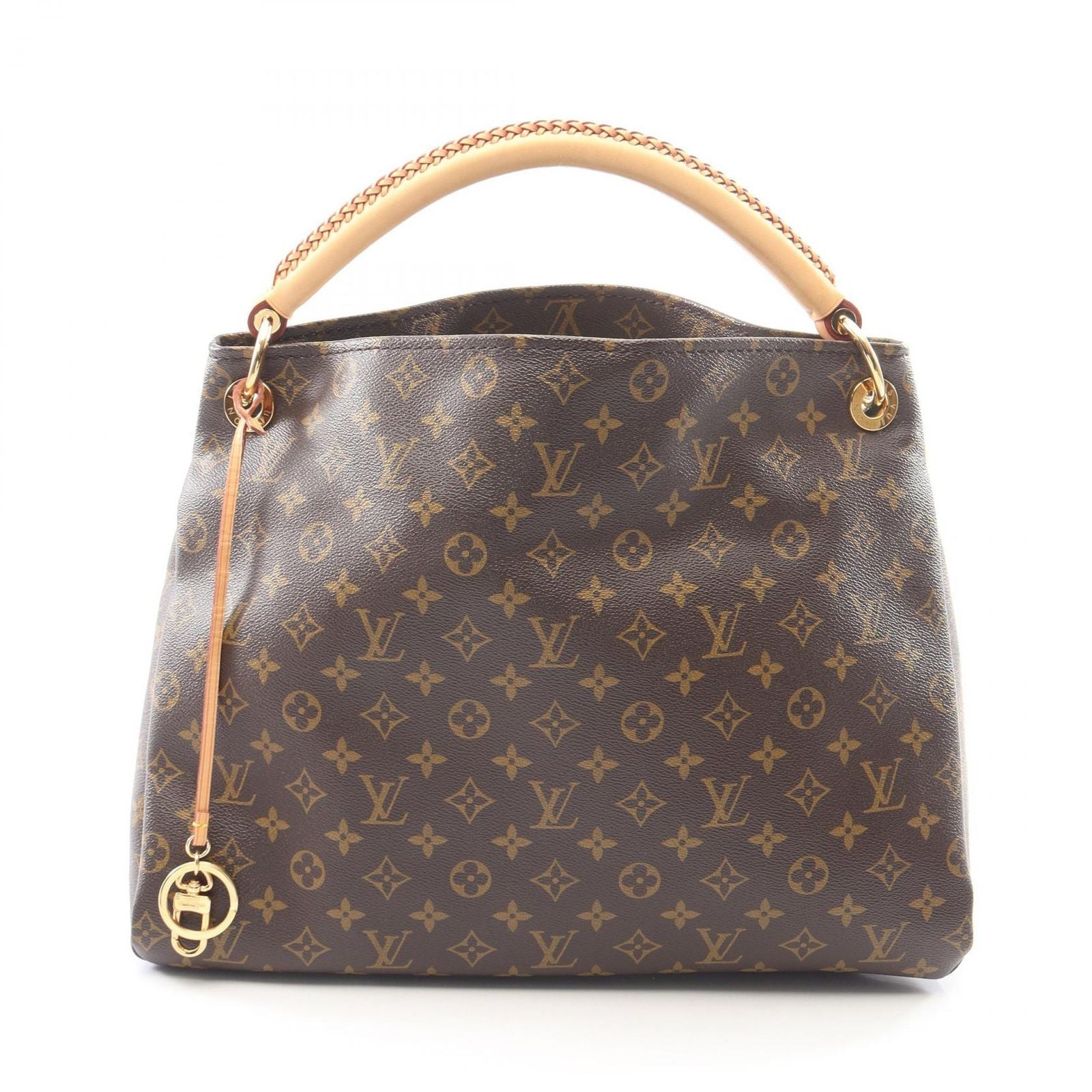 Louis Vuitton Shoulder Bag Artsy MM Canvas Leather