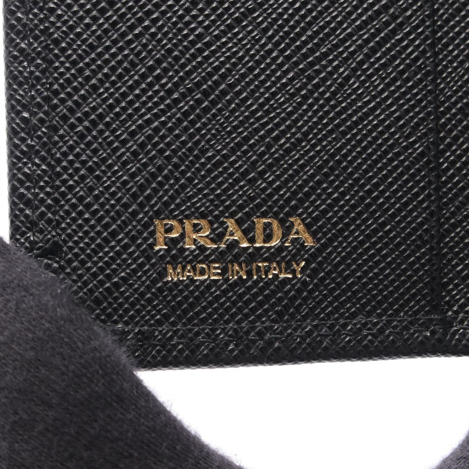 Prada Bifold Wallet Saffiano Metal Leather — view 5
