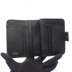 Prada Bifold Wallet Saffiano Metal Leather — view 3