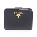 Prada Bifold Wallet Saffiano Metal Leather