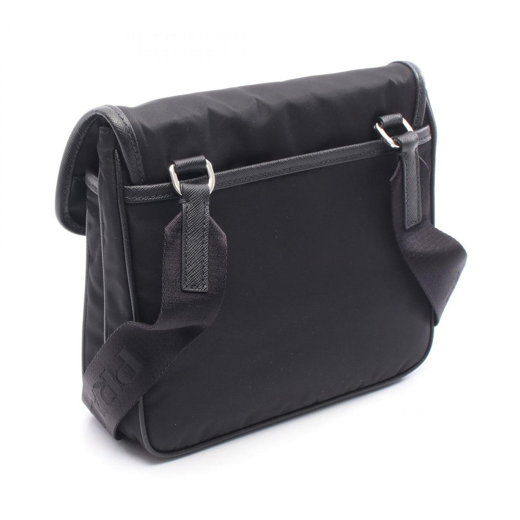Prada Shoulder Bag Cross Nylon Saffiano Leather — view 2