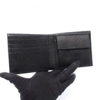 Prada Bifold Wallet Sasaffiano Triang Saffiano Leather — view 3
