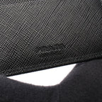 Prada Bifold Wallet Sasaffiano Triang Saffiano Leather — view 5