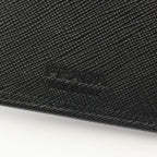 Prada Bifold Wallet Tessuto Saffian Nylon Saffiano Leather — view 4
