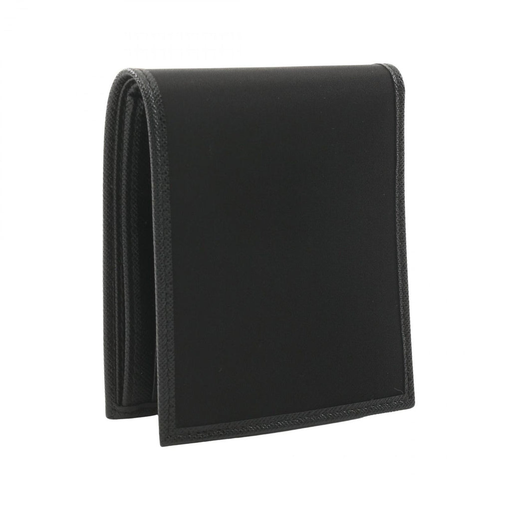 Prada Bifold Wallet Tessuto Saffian Nylon Saffiano Leather — view 2