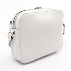 Gucci Shoulder Bag GG Supreme Small Cross White Canvas Leather — view 2
