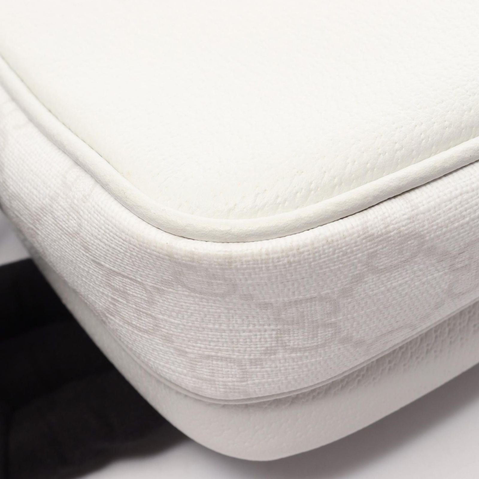 Gucci Shoulder Bag GG Supreme Small Cross White Canvas Leather — view 7