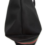Gucci Web Techno Tote Black Canvas — view 8