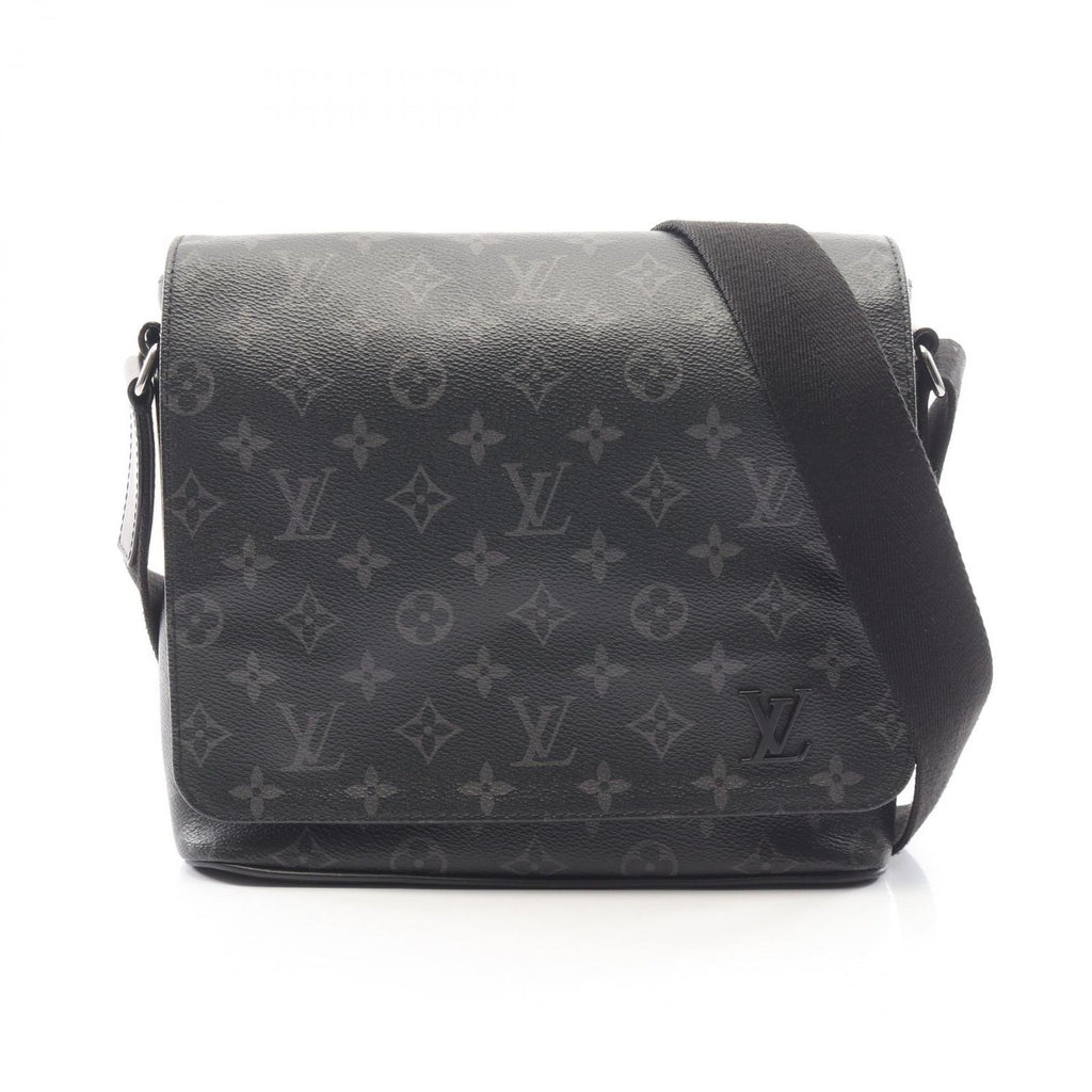 Louis Vuitton Shoulder Bag District PM NM Canvas Leather PN NM