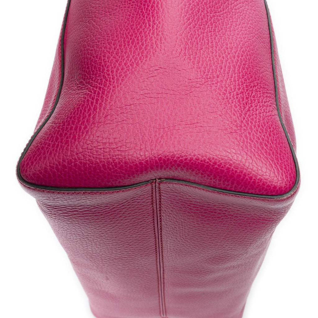 Gucci Swing Tote Pink Grain Calf Skin Leather — view 8