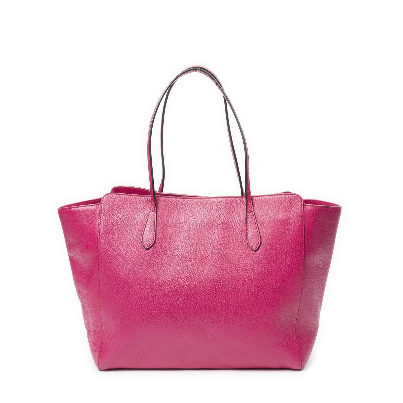 Gucci Swing Tote Pink Grain Calf Skin Leather — view 5