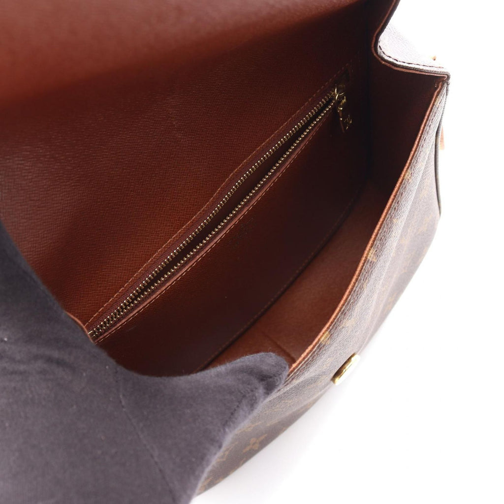 Louis Vuitton Shoulder Bag Saint Cloud GM Canvas Leather — view 3