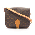 Louis Vuitton Shoulder Bag Cartouchiere GM Canvas Leather