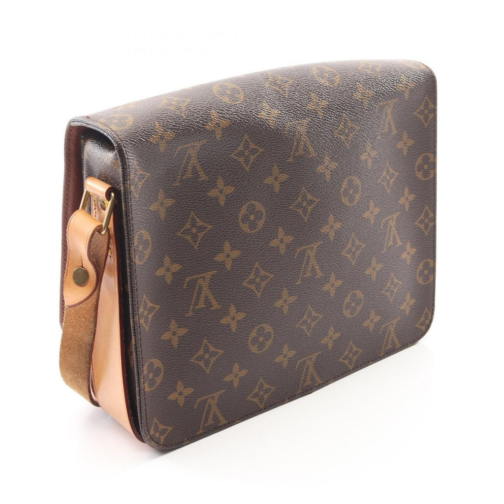 Louis Vuitton Shoulder Bag Cartouchiere GM Canvas Leather — view 2
