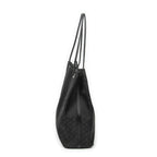 Gucci Drawstring Vertical Tote Black GG Nylon Canvas — view 3