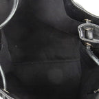 Gucci Drawstring Vertical Tote Black GG Nylon Canvas — view 9