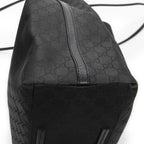 Gucci Drawstring Vertical Tote Black GG Nylon Canvas — view 8