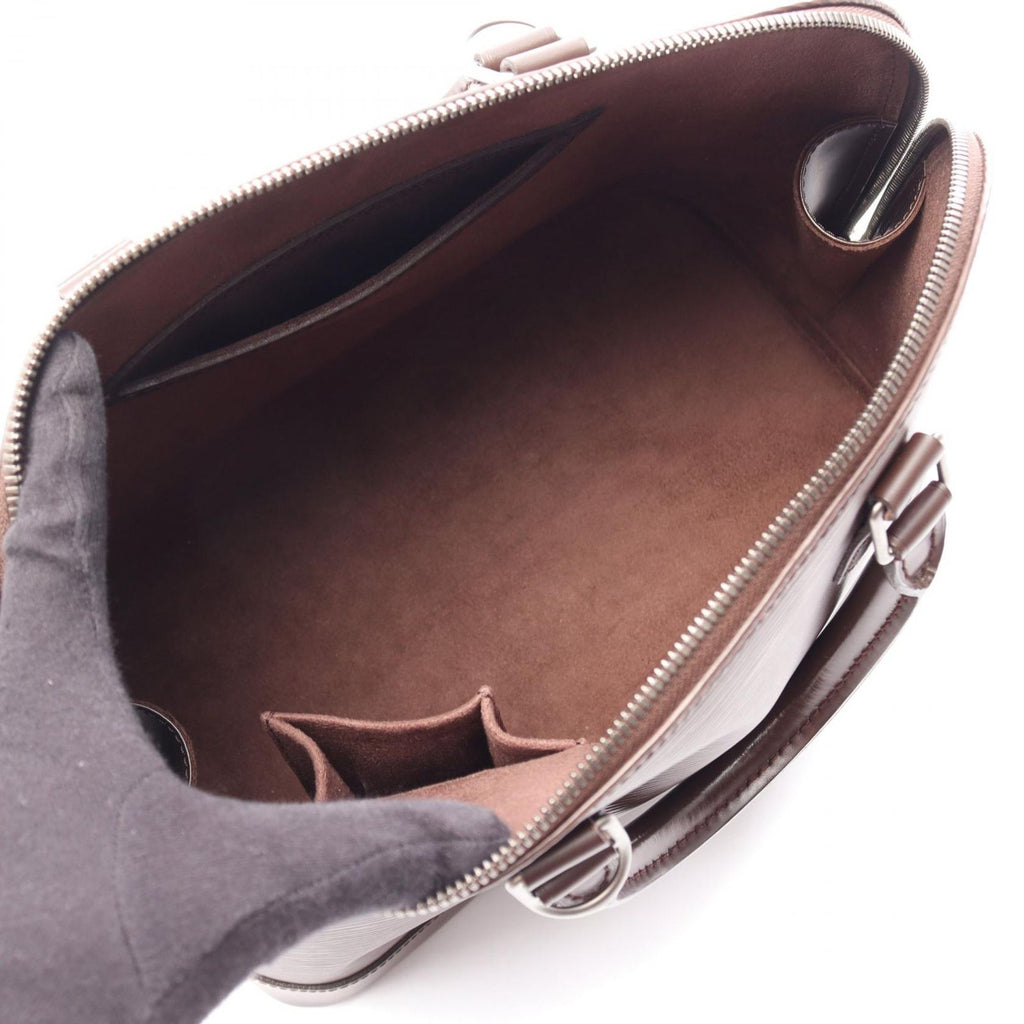 Louis Vuitton Handbag Alma Mocha Leather — view 3